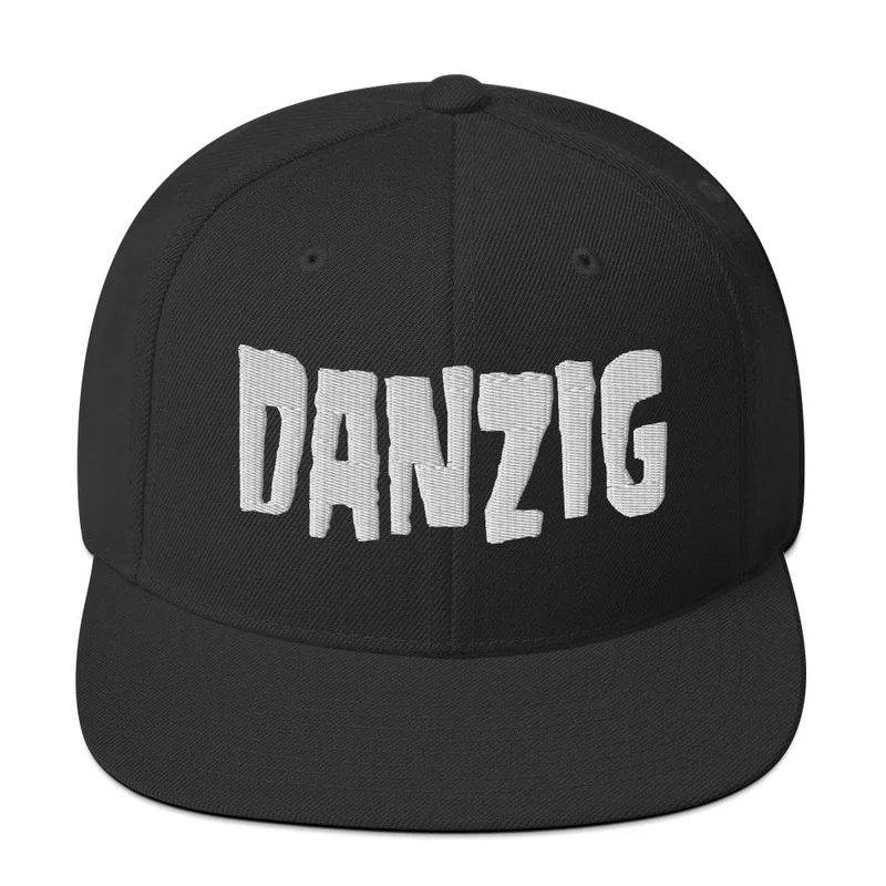 Danzig - Logo Snapback Hat Black