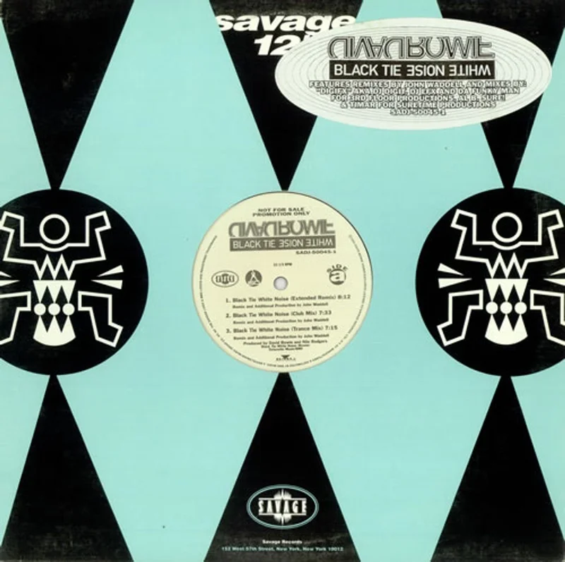 David Bowie Black Tie White Noise US Promo 12" vinyl