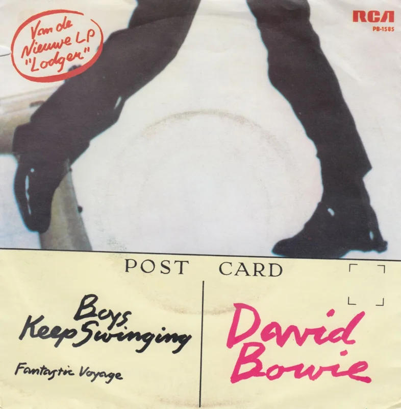 David Bowie Boys Keep Swinging Dutch 7" vinyl