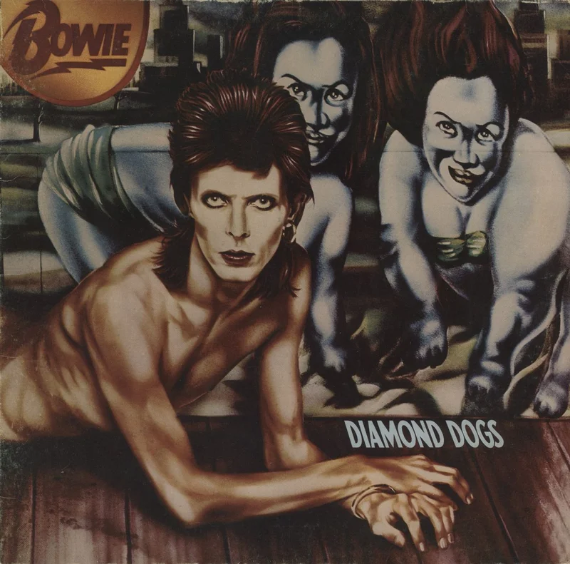 David Bowie Diamond Dogs German Promo Vinyl LP