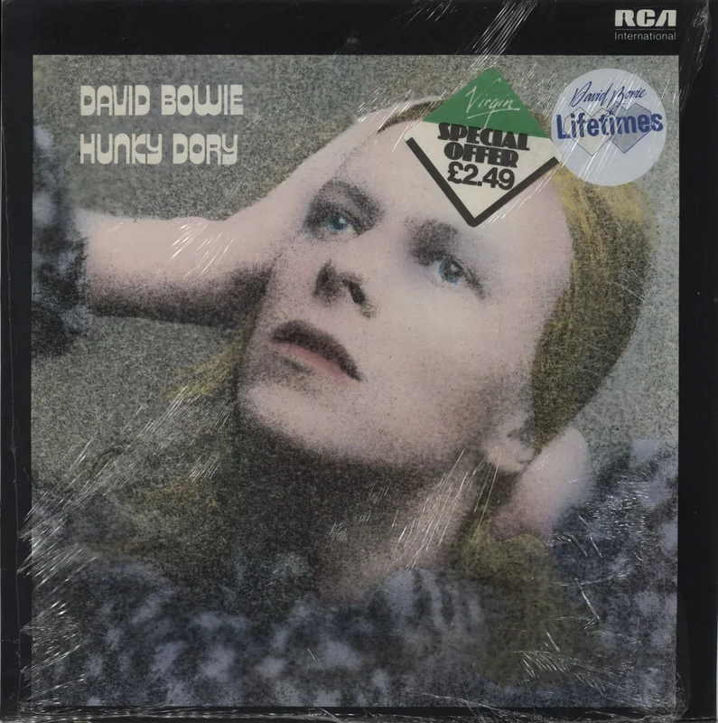 David Bowie Hunky Dory - Shrink UK Vinyl LP