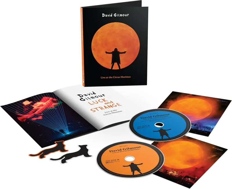 David Gilmour Live At The Circus Maximus - 2 Blu-Ray Set - Dolby Atmos & 5.1 DTS-HD MA - Sealed UK Blu Ray