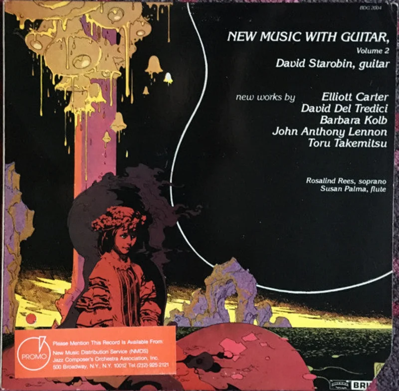 David Starobin-New Music With Guitar, Volume 2  LP