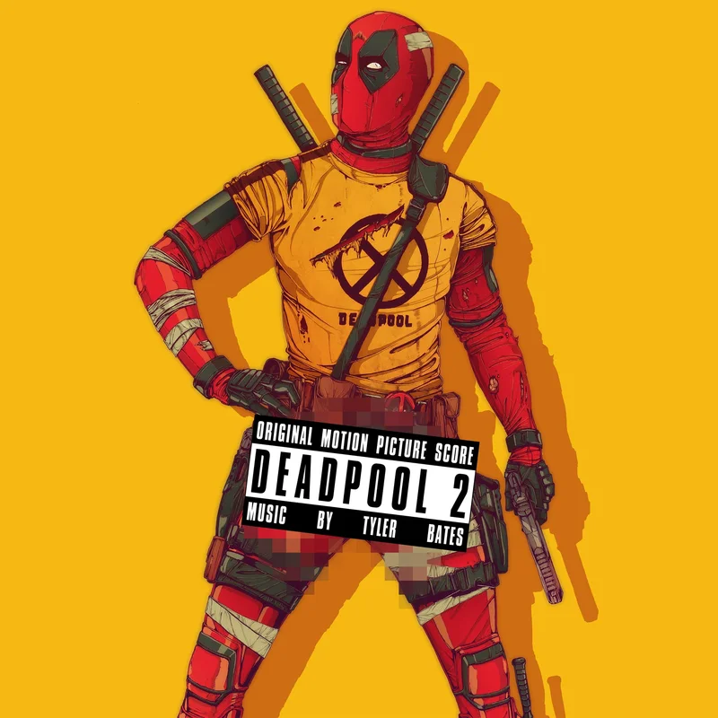 Deadpool 2  Original Motion Picture Score LP 180 Gram Red with Black Stripe