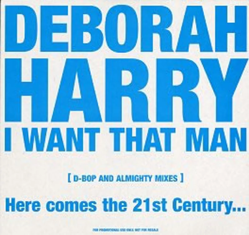Debbie Harry I Want That Man - Double Pack UK Promo 12" vinyl