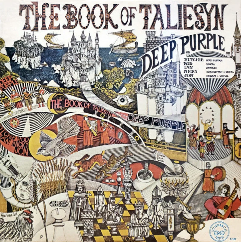 Deep Purple-The Book of Taliesyn LP Final Sale