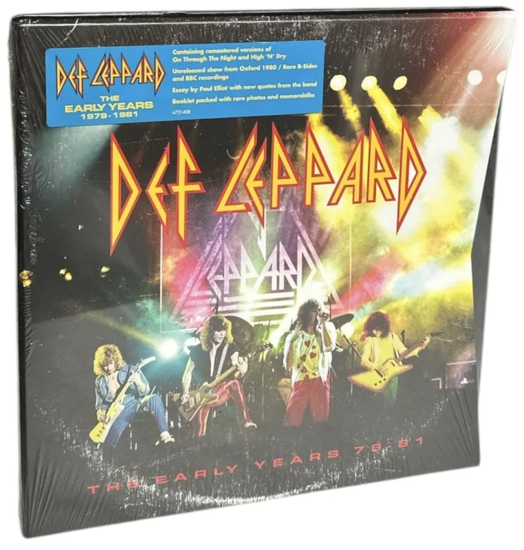Def Leppard The Early Years 1979-1981 - Sealed UK Cd album box set