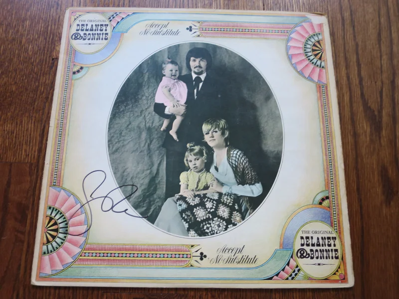 Delaney & Bonnie - Accept No Substitutes (signed by Leon Russell)