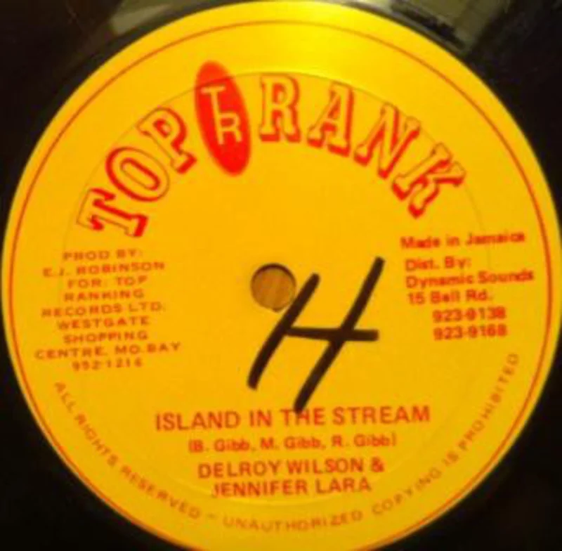 Delroy Wilson-Island In The Stream 12" Single