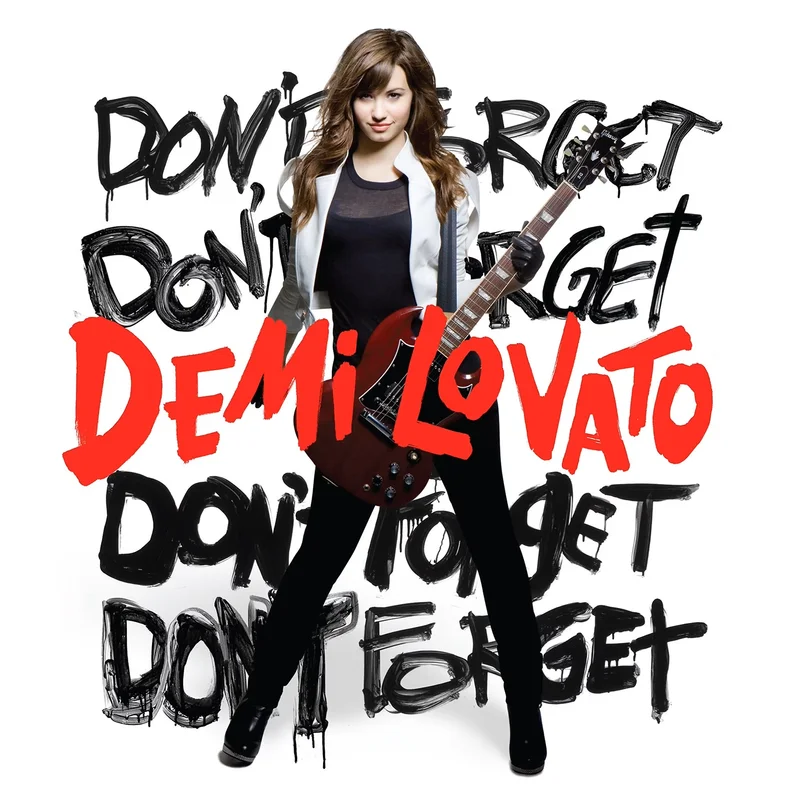 Demi Lovato - Don't Forget [Clear with Red & Black Splatter]