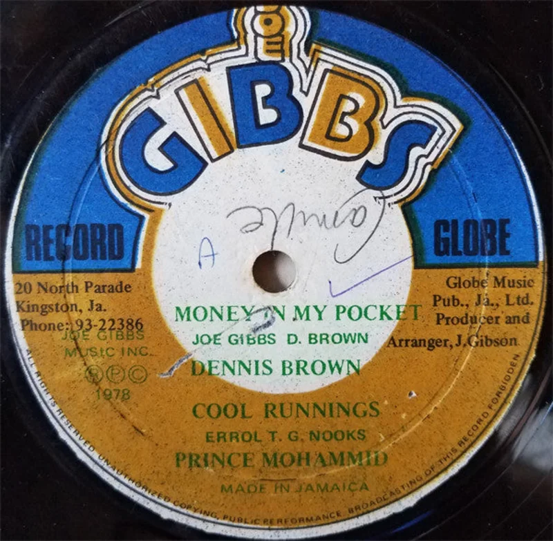 Dennis Brown-Money In My Pocket / Cool Runnings 12" Single