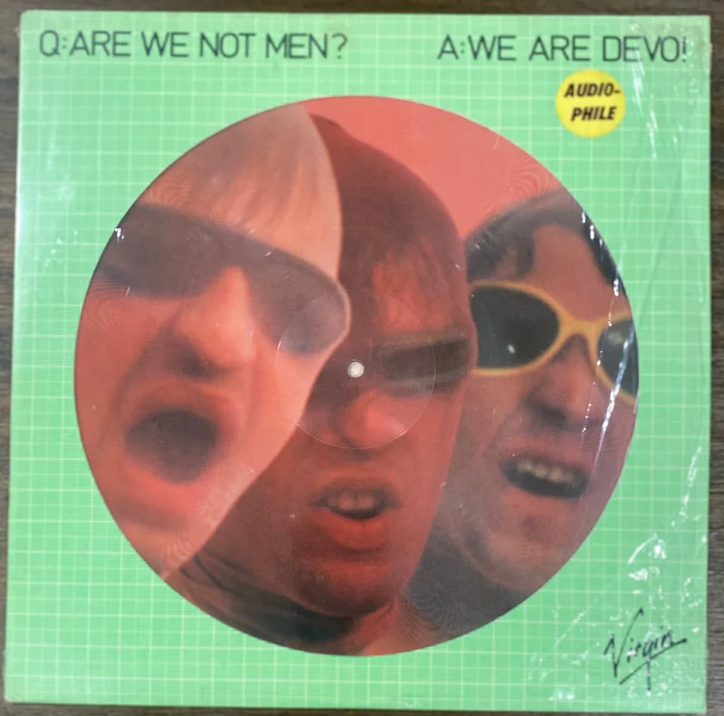 Devo - Picture Disc-Are We Not Men? We Are Devo! With flexi disc 1979 (England)