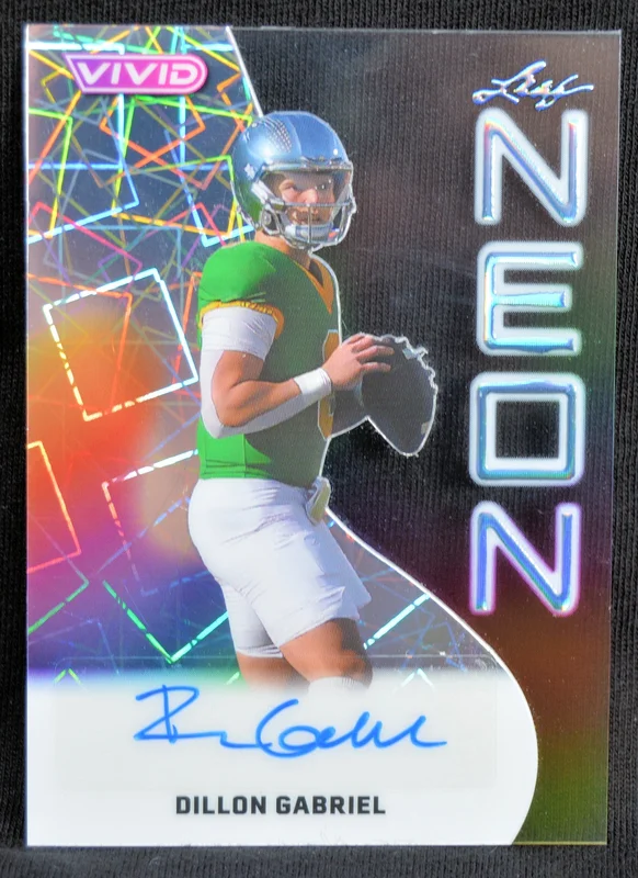 Dillon Gabriel - 2025 Leaf Vivid Autograph #'d 4/10