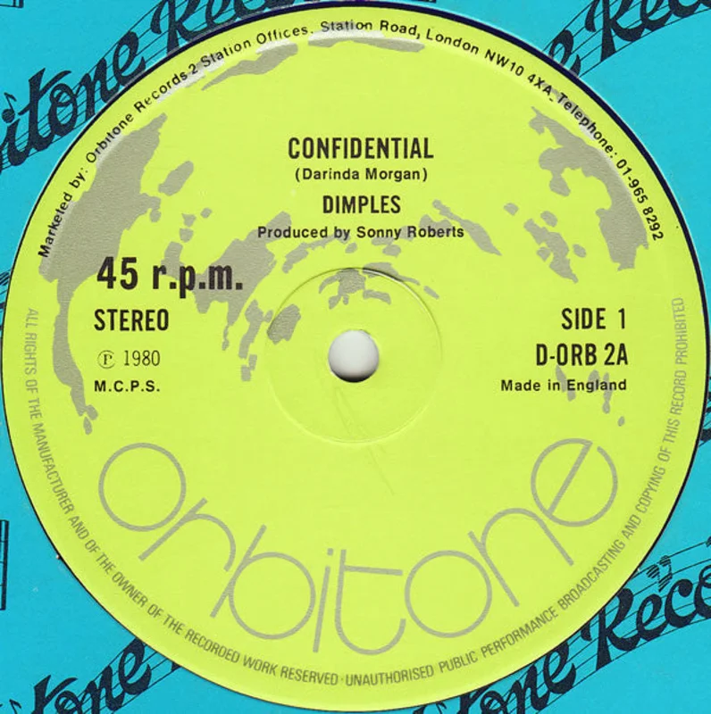 Dimple Hinds-Confidential 12" Single