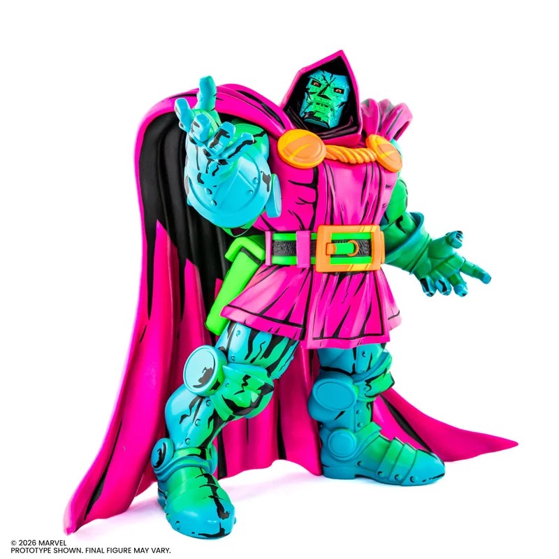 Doctor Doom Soft Vinyl Figure - Psychedelic Variant