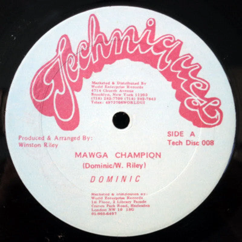 Dominic-Mawga Champion 12" Single
