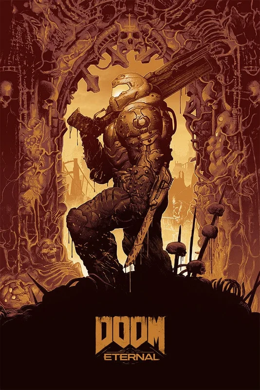 Doom Eternal (Variant) Poster