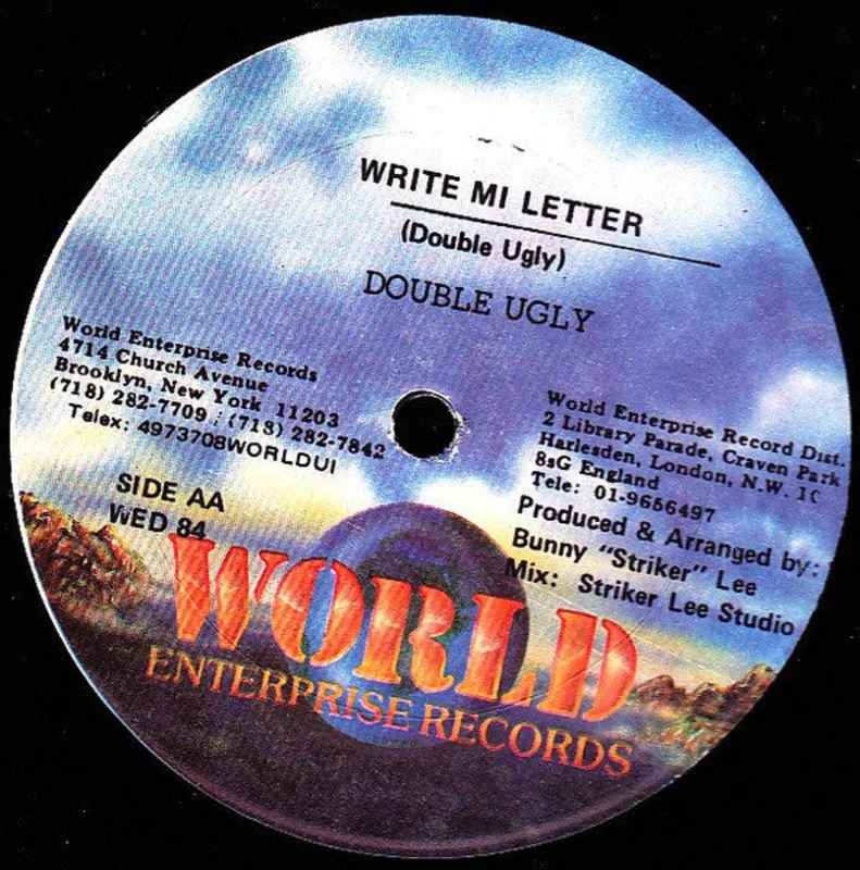 Double Ugly-Girl You Match Me 12" Single