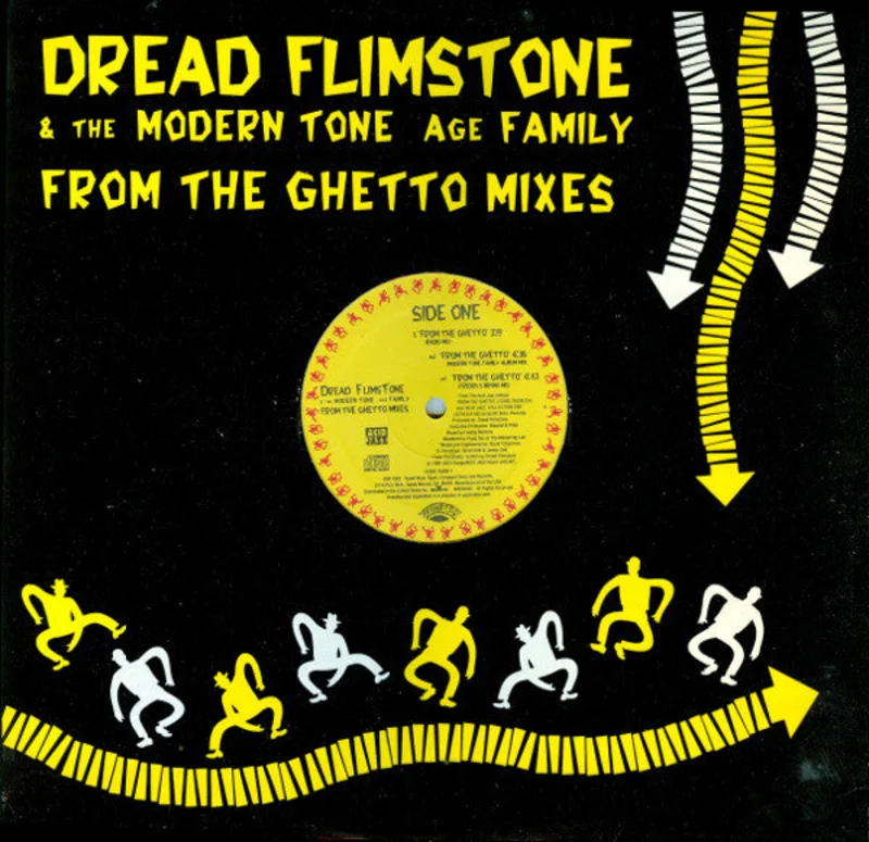 Dread Flimstone And The Modern Tone Age Family-From The Ghetto Mixes 12" Single