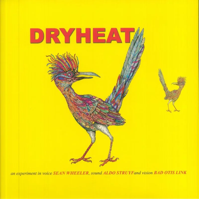 Dry Heat LP by Sean Wheeler and Aldo Struyf Mondo Exclusive Mondo Exclusive Blue Vinyl