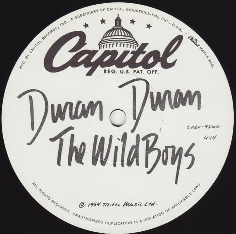 Duran Duran-The Wild Boys 12" Single