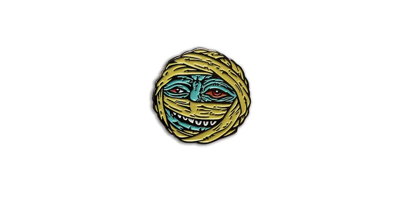 Dust Brain Enamel Pin
