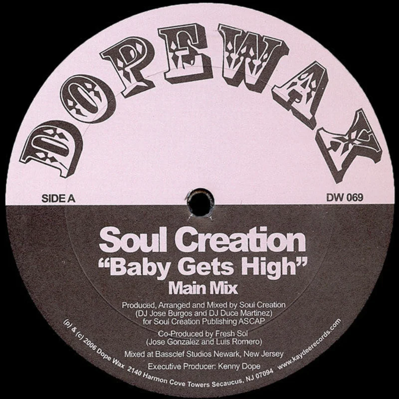 DW-069 Soul Creation-Baby Gets High KD-069 Soul Creation-Baby Gets High (Black Vinyl)