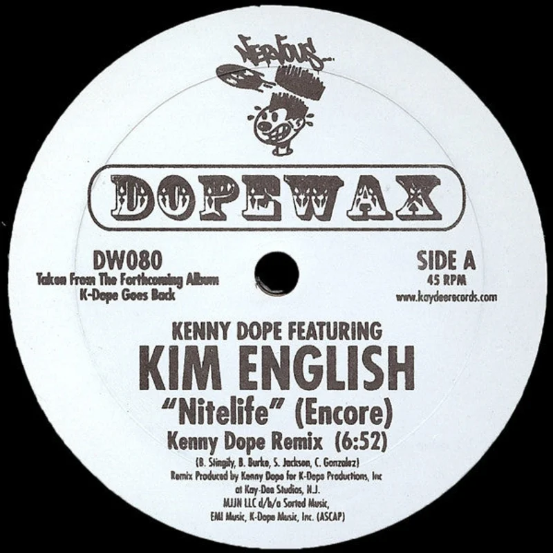 DW-080 Kim English-NiteLife (Encore) KD-080 Kim English-NiteLife (Encore) (Black Vinyl)