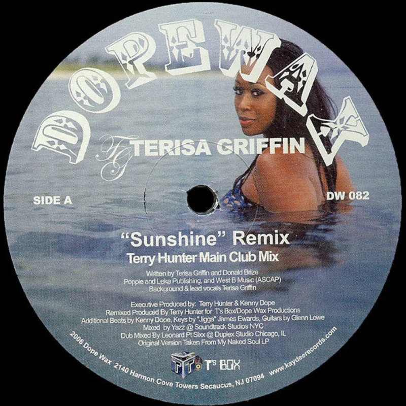 DW-082 Terisa Griffin-Sunshine DW-082 Terisa Griffin-Sunshine (Black Vinyl)