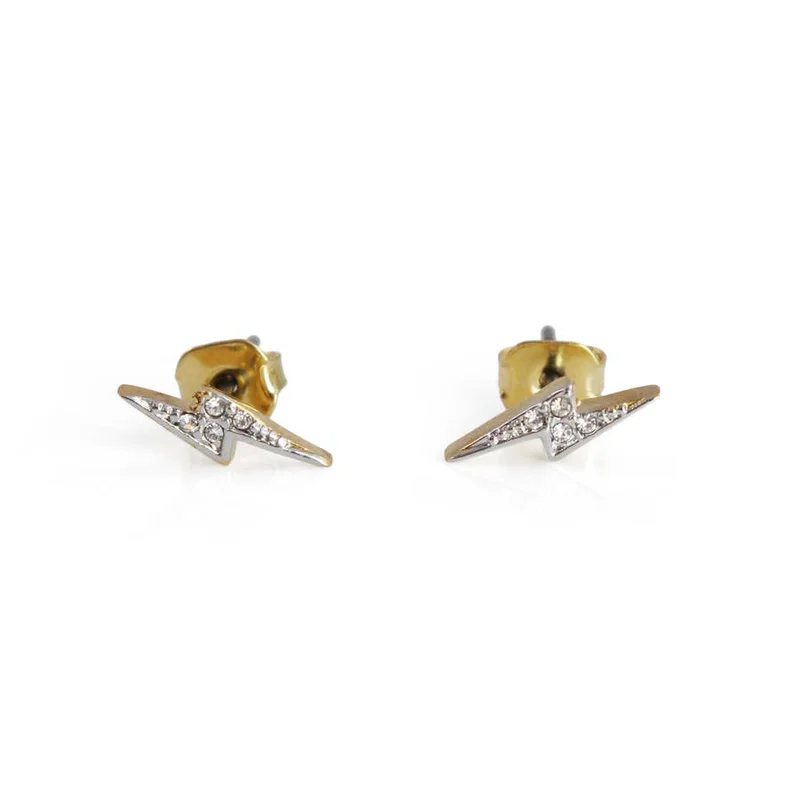 Earrings - Lightning Bolt Studs