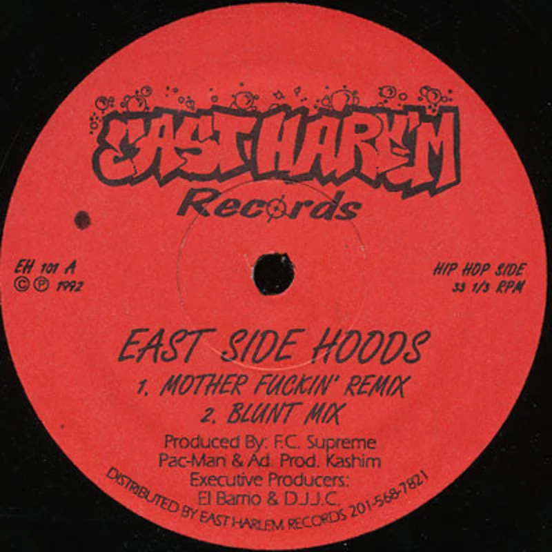East Side Hoods-Mother Fuckin' / Shoka Man 12" Single