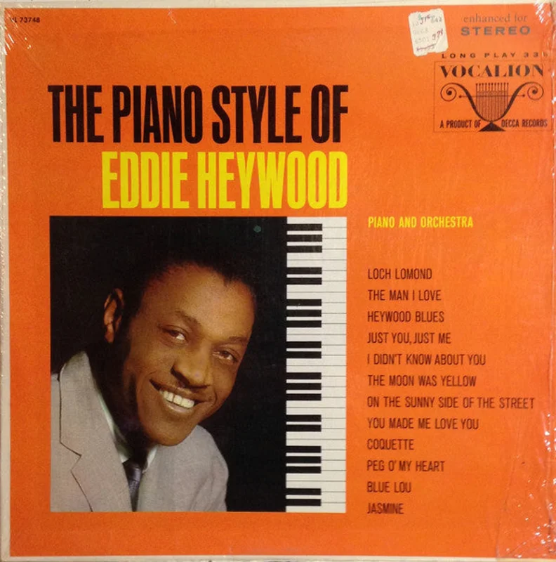 Eddie Heywood-The Piano Style Of Eddie Heywood LP