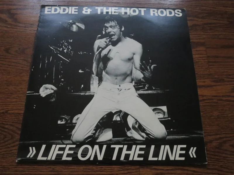 Eddie & The Hot Rods - Life On The Line 12"