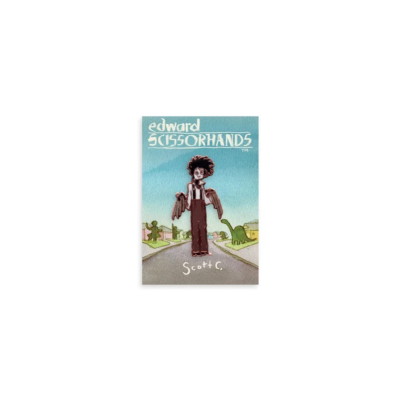 Edward Scissorhands Enamel Pin