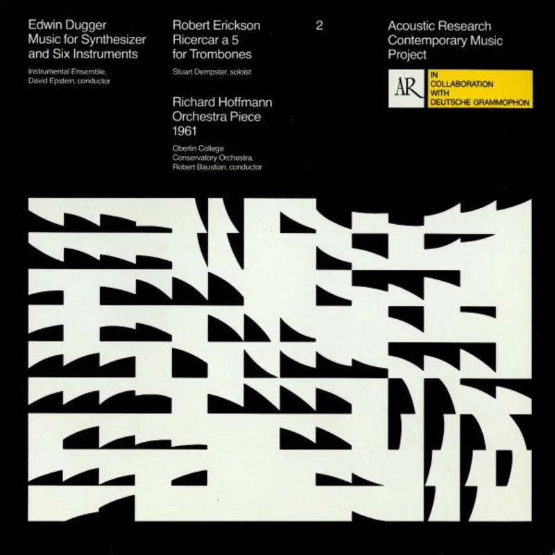 Edwin Dugger | Music For Synthesizer And Six Instruments / Ricercar A 5 For Trombones / Orchestra Piece 1961