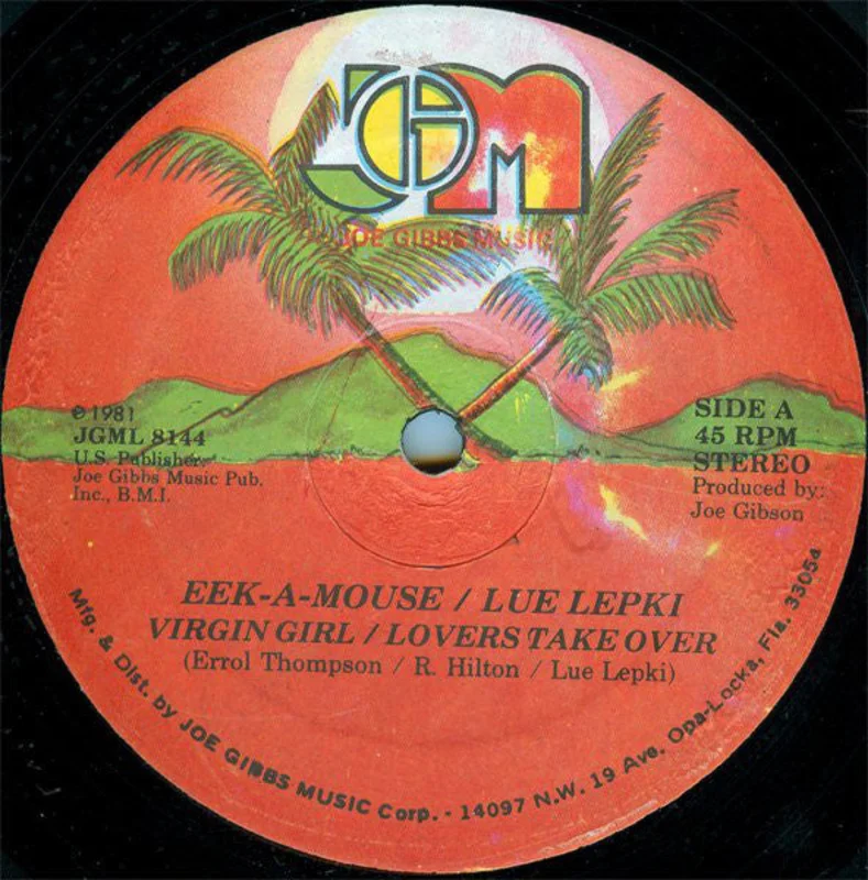Eek-A-Mouse-Virgin Girl / Lovers Take Over 12" Single