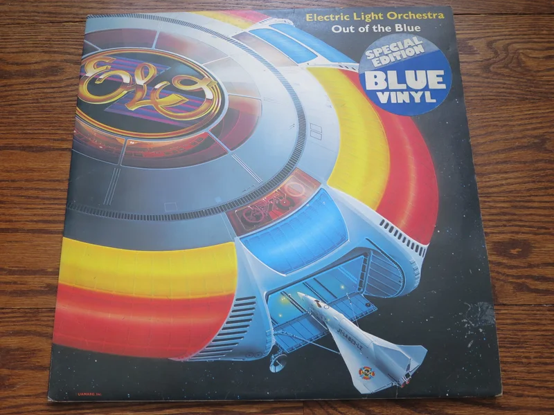 Electric Light Orchestra - Out Of The Blue (blue vinyl)