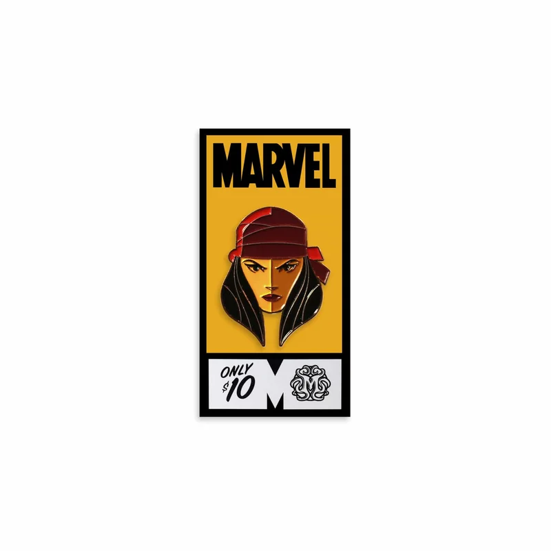 Elektra Enamel Pin