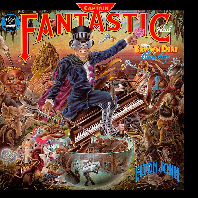 Elton John-Captain Fantastic and the Brown Dirt Cowboy Final Sale LP