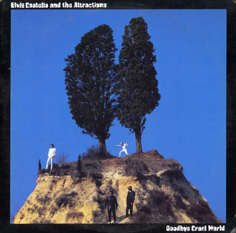 Elvis Costello & The Attractions-Goodbye Cruel World LP