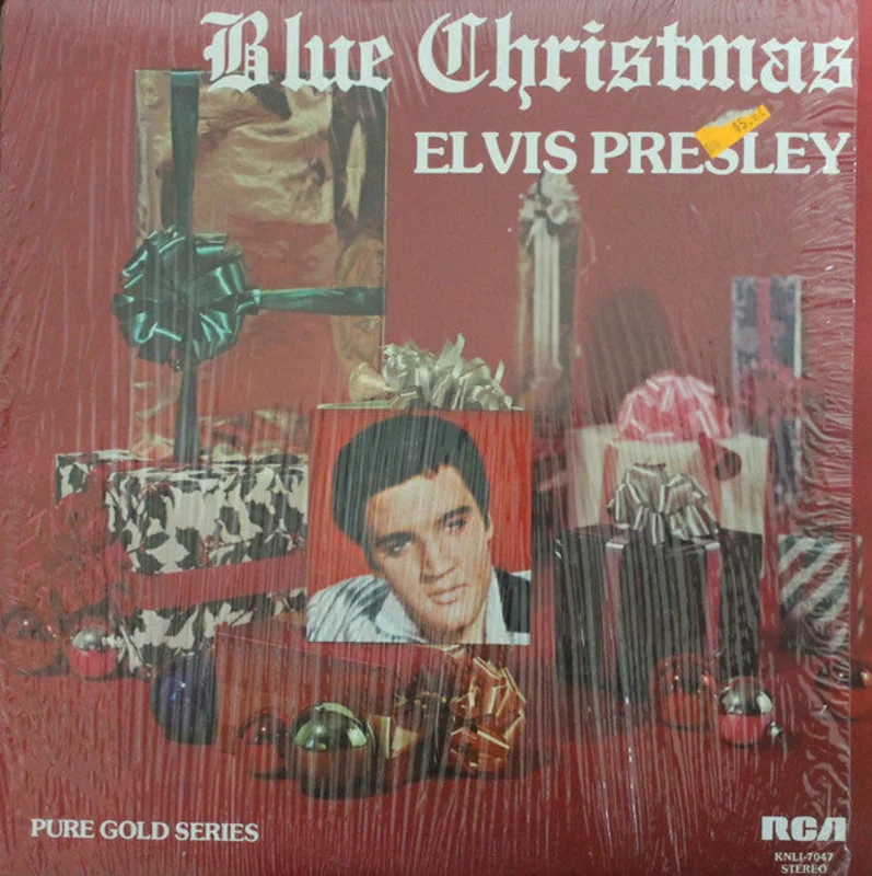 Elvis Presley-Blue Christmas LP