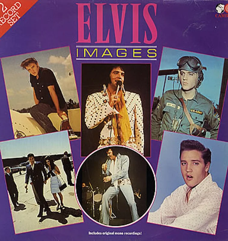 Elvis Presley Images UK 2-LP vinyl set