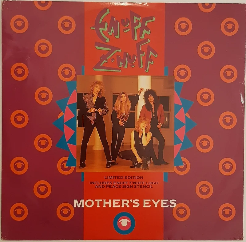Enuff Z' Nuff - Mother's Eyes 12" Single (Limited Edition)