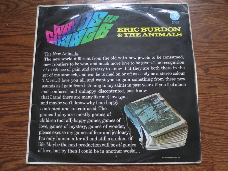 Eric Burdon & The Animals - Winds Of Change