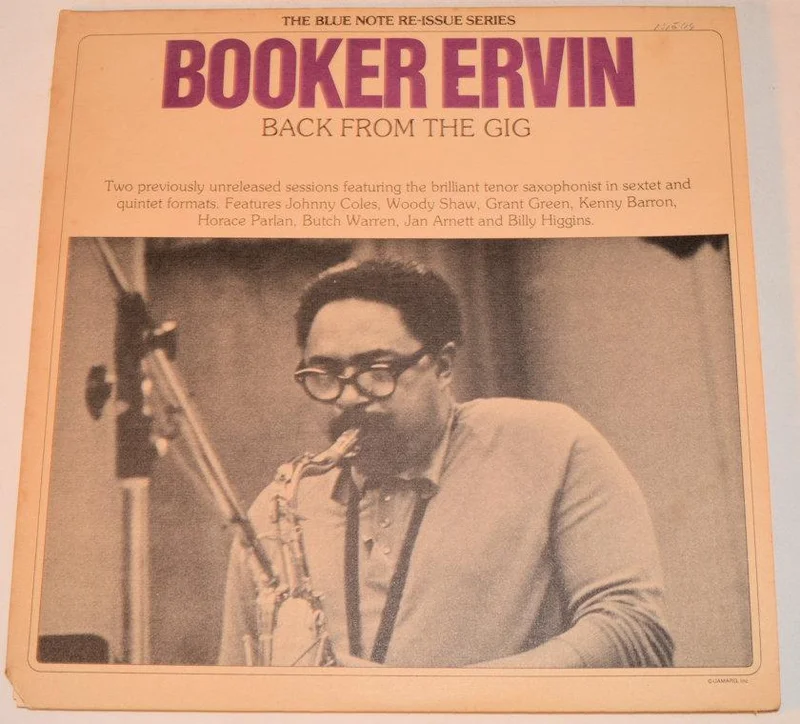 Ervin, Booker - Back From The Gig