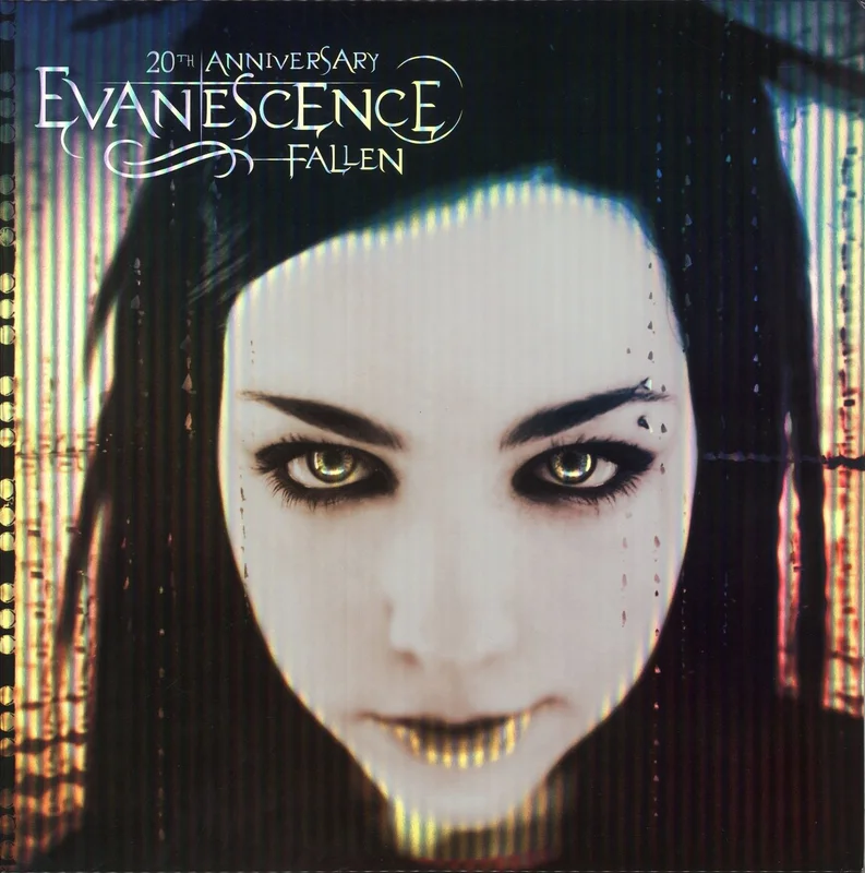 Evanescence Fallen - White & Purple Marble Vinyl & Rainbow Foil Sleeve - Sealed UK 2-LP vinyl set