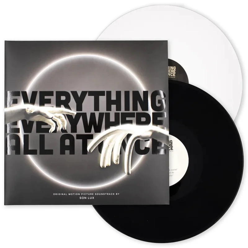 Everything Everywhere All At Once - Original Motion Picture Soundtrack 2xLP White & Black Solid Color Vinyl
