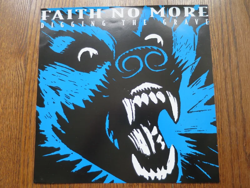Faith No More - Digging The Grave blue vinyl 12"