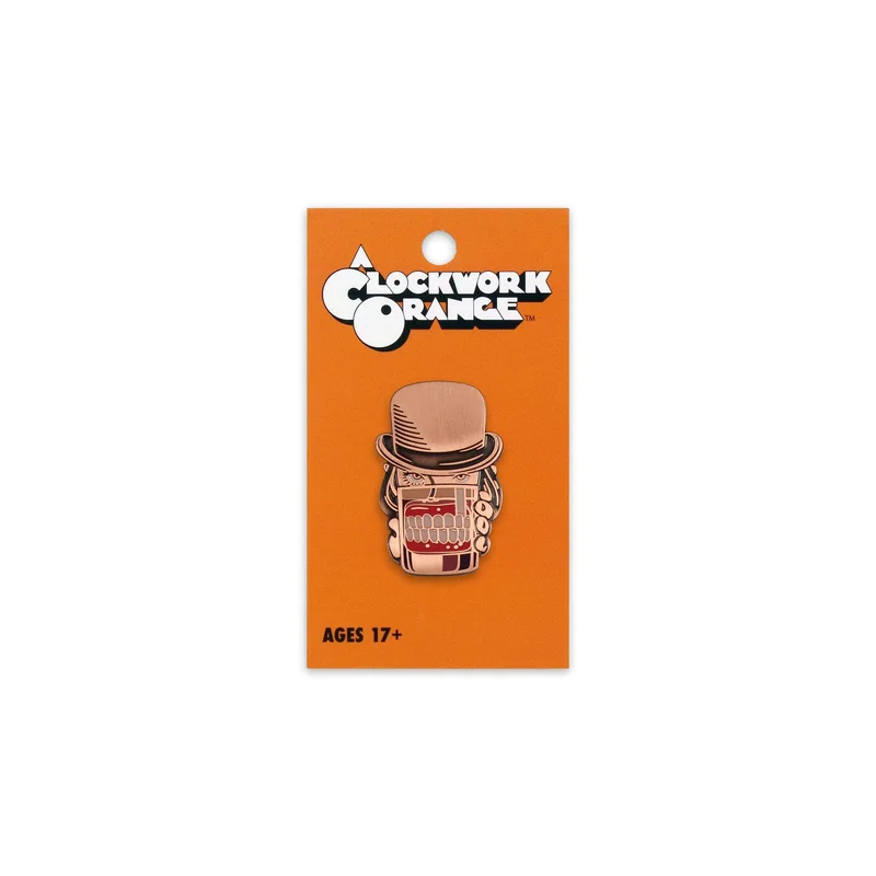False Teeth Enamel Pin