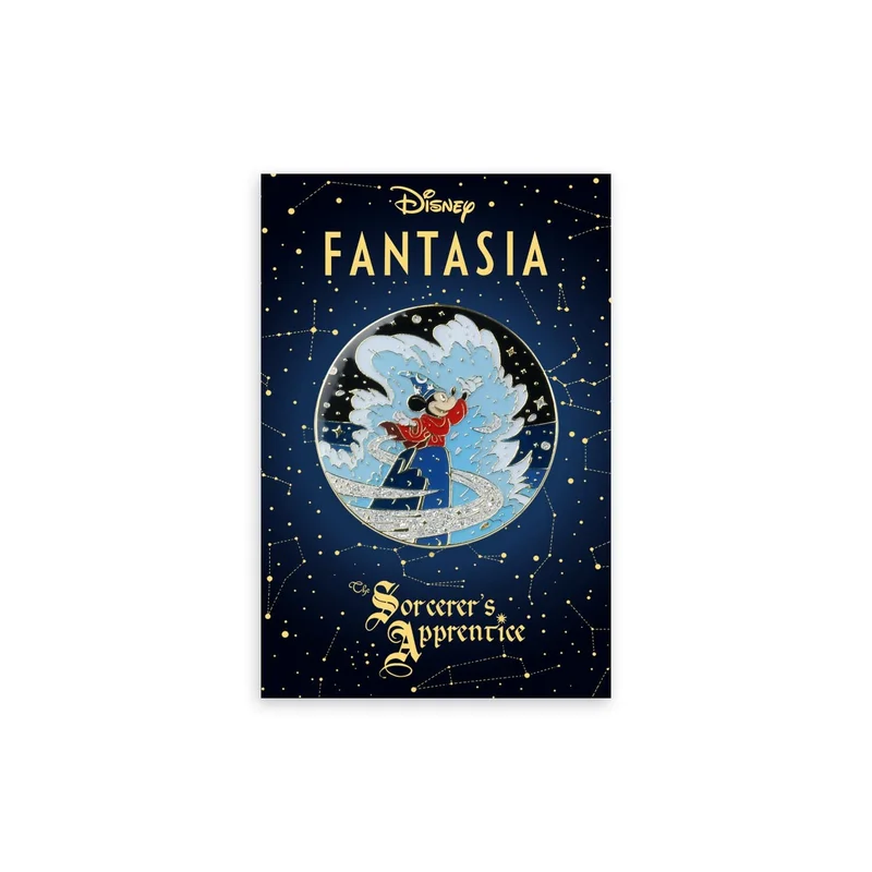 Fantasia Sorcerer Mickey Enamel Pin